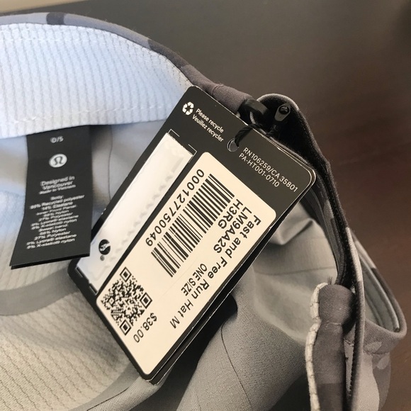 Lululemon Fast and Free Mens Run Camo Hat NWT - Picture 13 of 15
